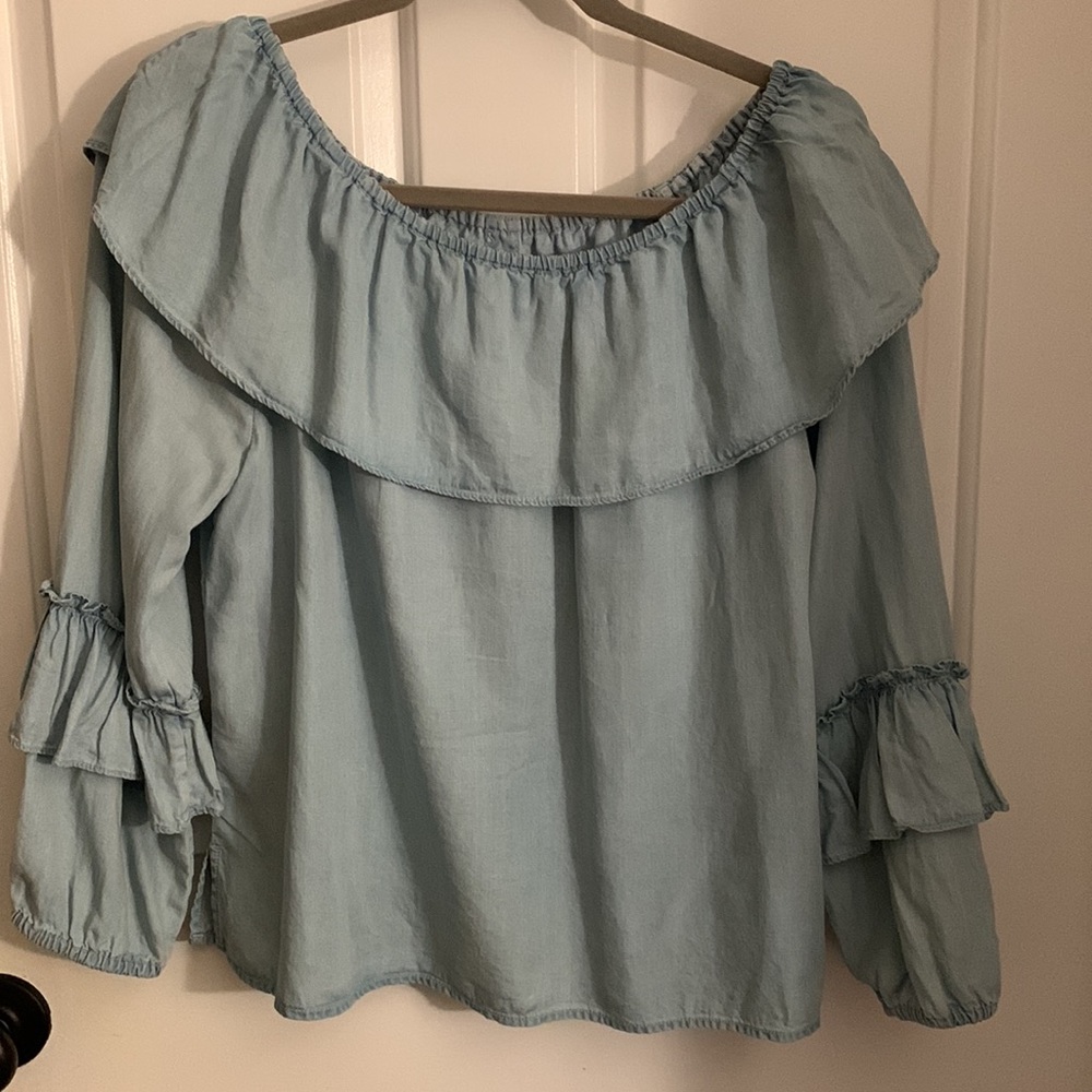 🧚🏻‍♂️Sanctuary Beautiful Raffled Top 🧚🏻‍♂️ - Picture 7 of 12